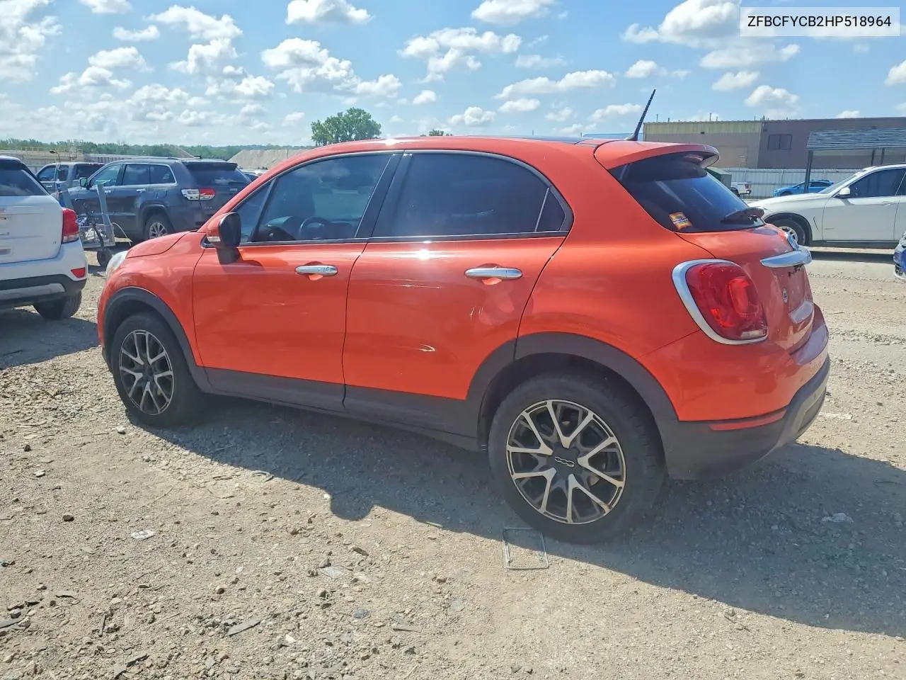 2017 Fiat 500X Trekking VIN: ZFBCFYCB2HP518964 Lot: 60052806