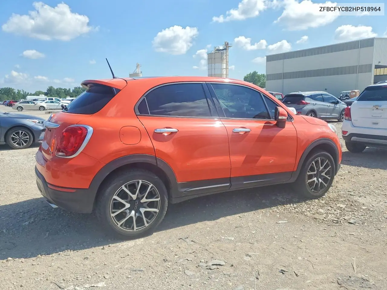 2017 Fiat 500X Trekking VIN: ZFBCFYCB2HP518964 Lot: 60052806