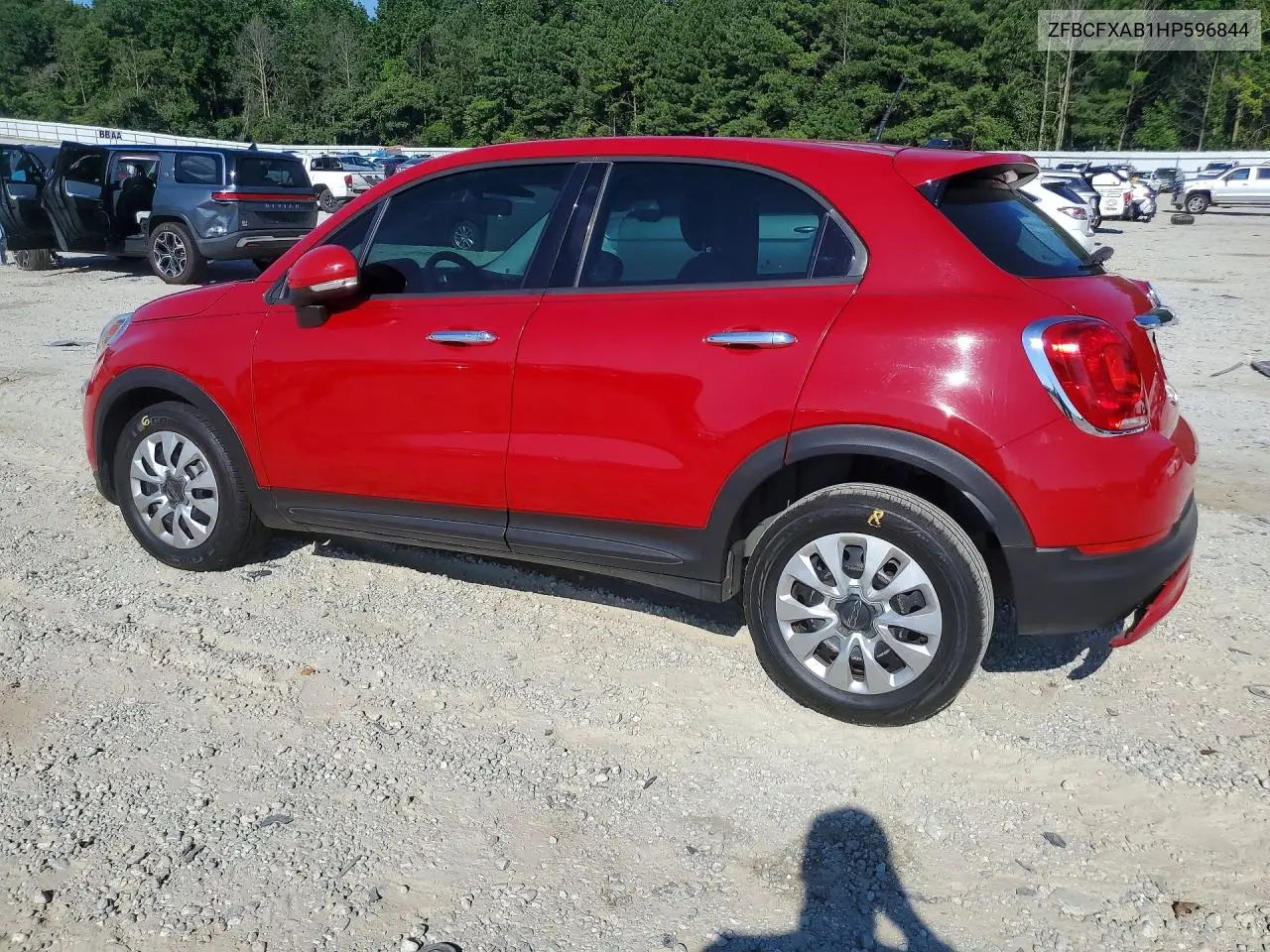 2017 Fiat 500X Pop VIN: ZFBCFXAB1HP596844 Lot: 60200246