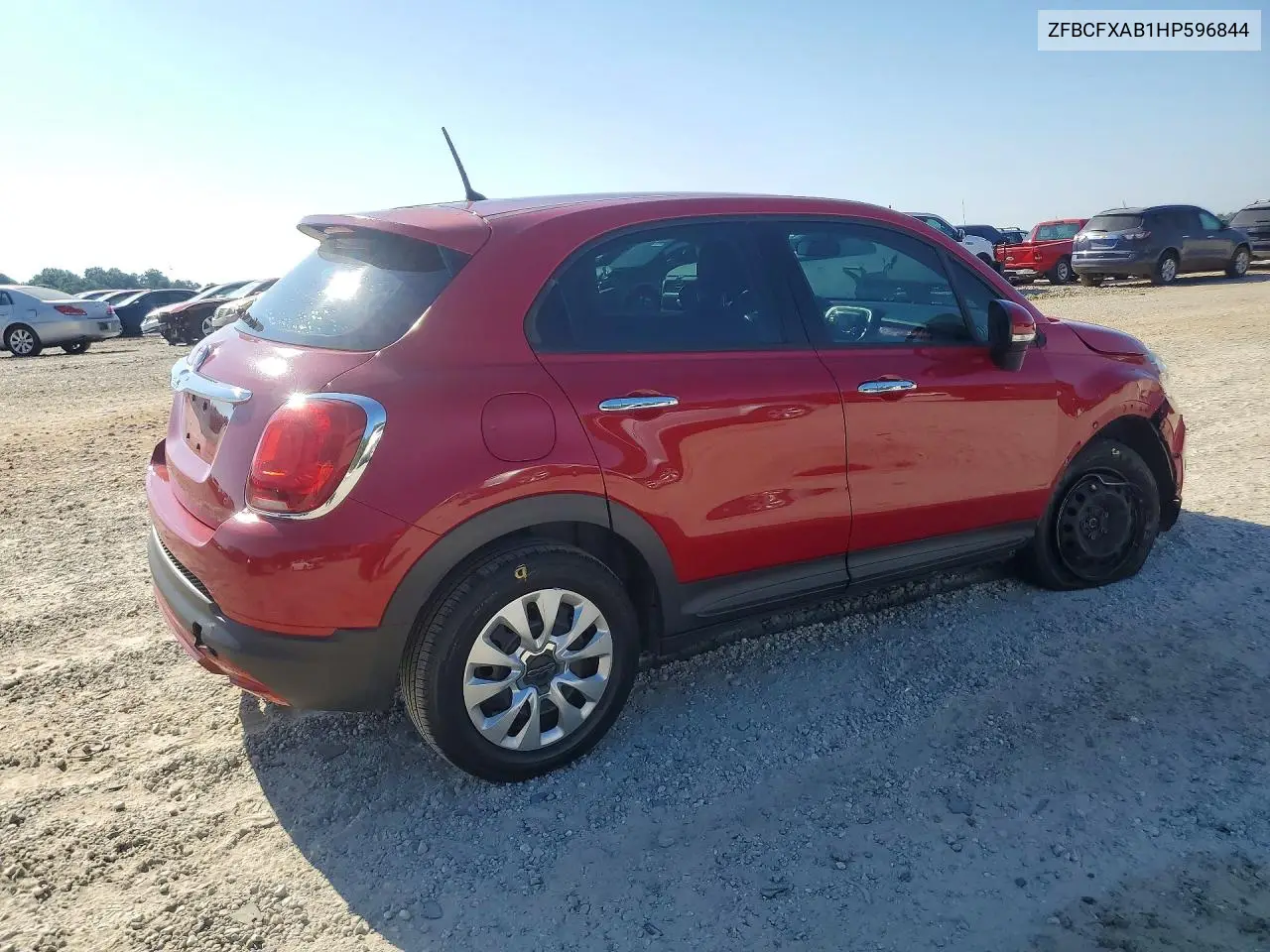 2017 Fiat 500X Pop VIN: ZFBCFXAB1HP596844 Lot: 60200246