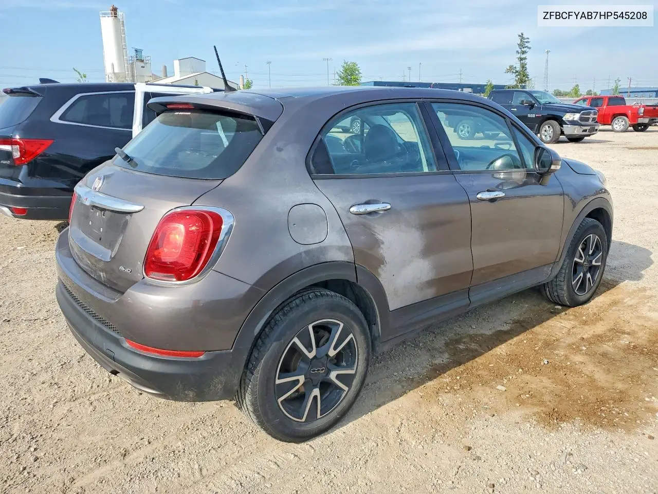 2017 Fiat 500X Pop VIN: ZFBCFYAB7HP545208 Lot: 60210196