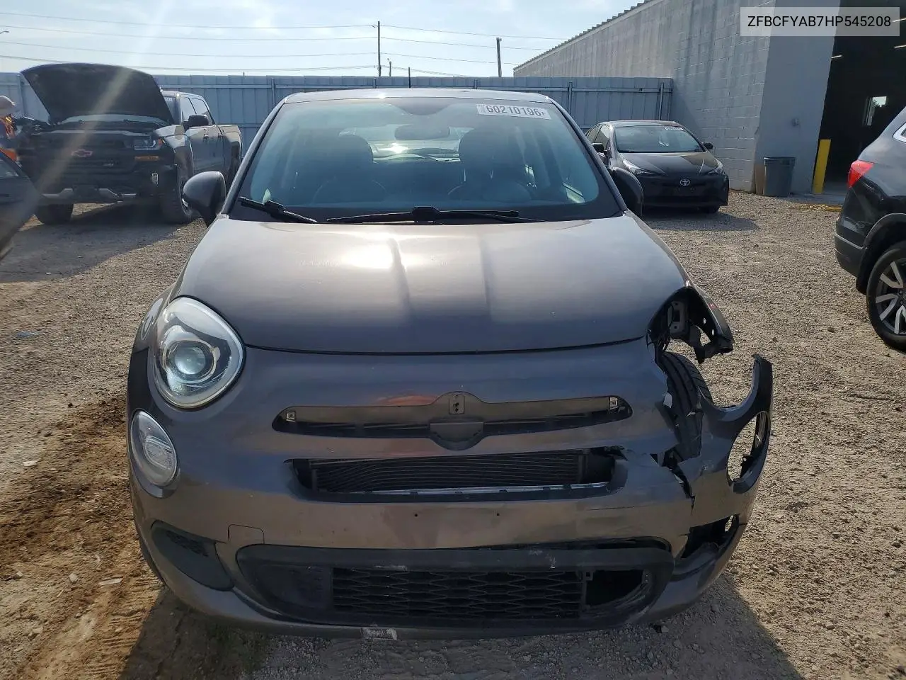 2017 Fiat 500X Pop VIN: ZFBCFYAB7HP545208 Lot: 60210196