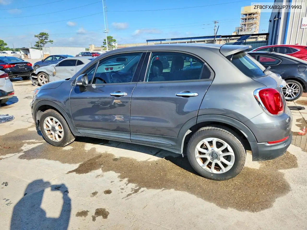 2018 Fiat 500X Pop VIN: ZFBCFXAB2JP719993 Lot: 56666126