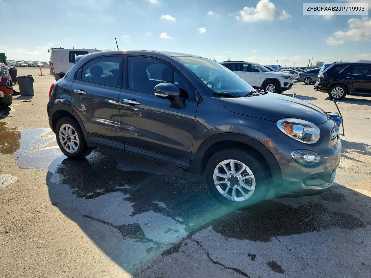 2018 Fiat 500X Pop VIN: ZFBCFXAB2JP719993 Lot: 56666126