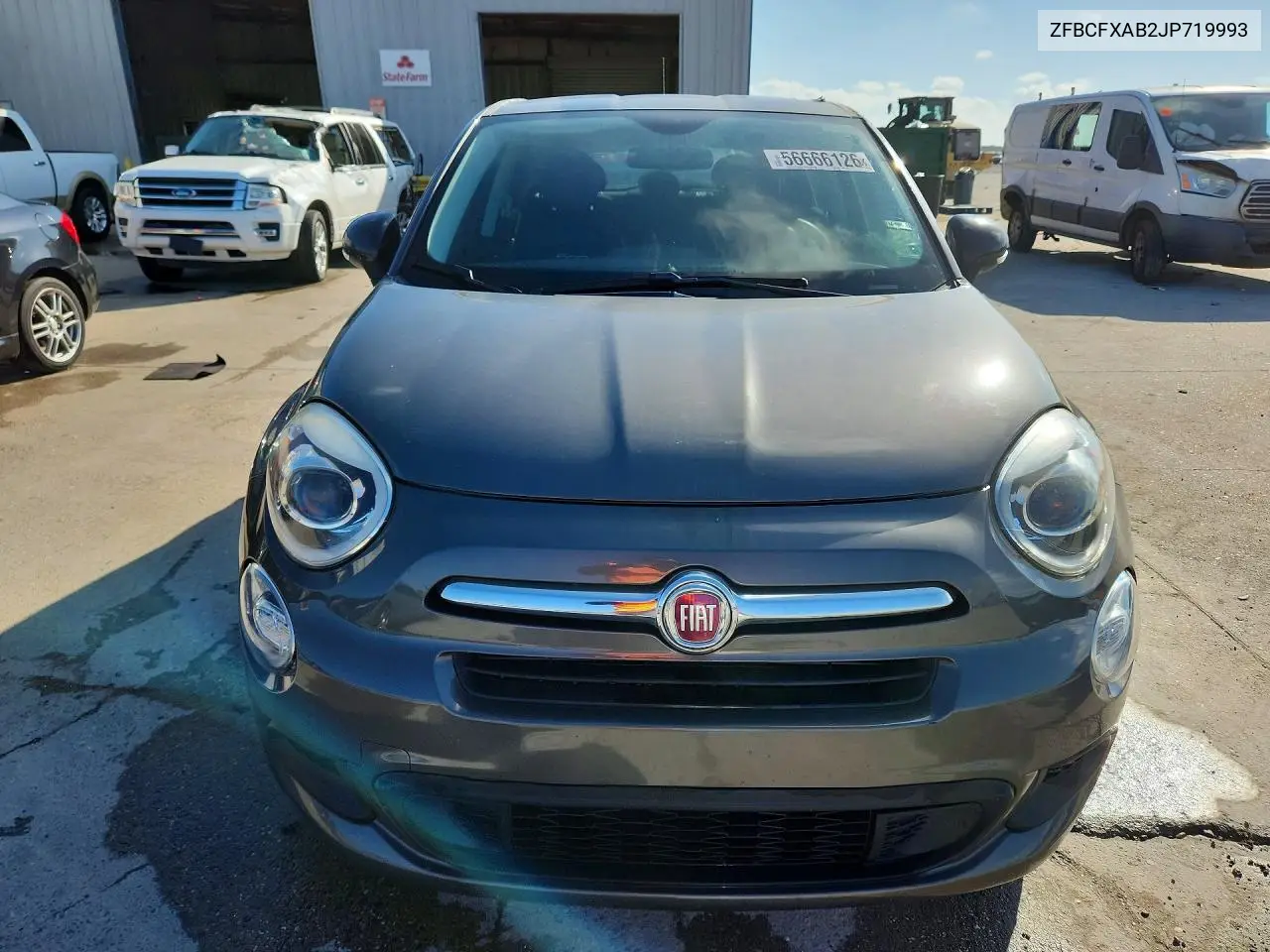 2018 Fiat 500X Pop VIN: ZFBCFXAB2JP719993 Lot: 56666126