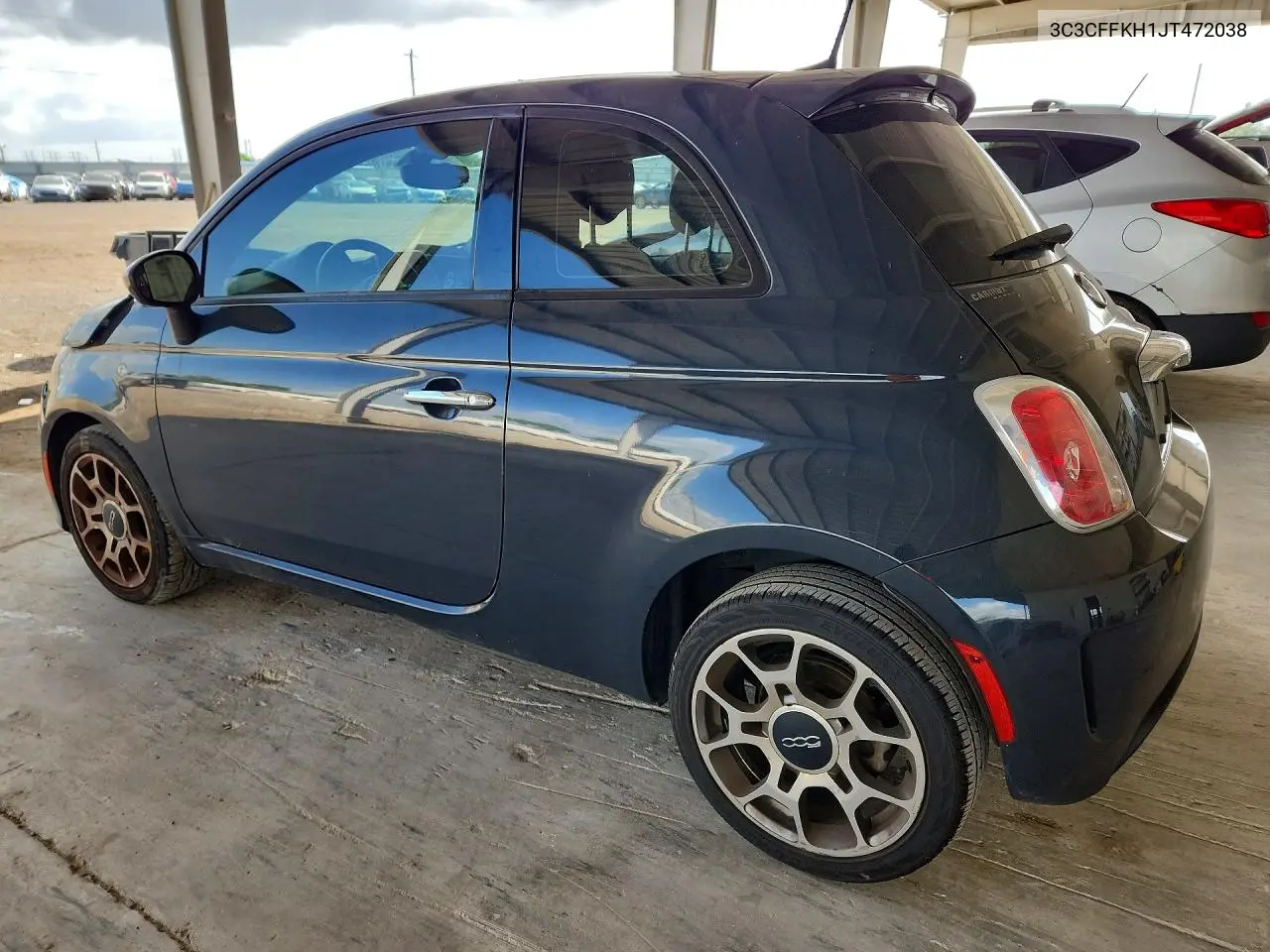 2018 Fiat 500 Pop VIN: 3C3CFFKH1JT472038 Lot: 57228666