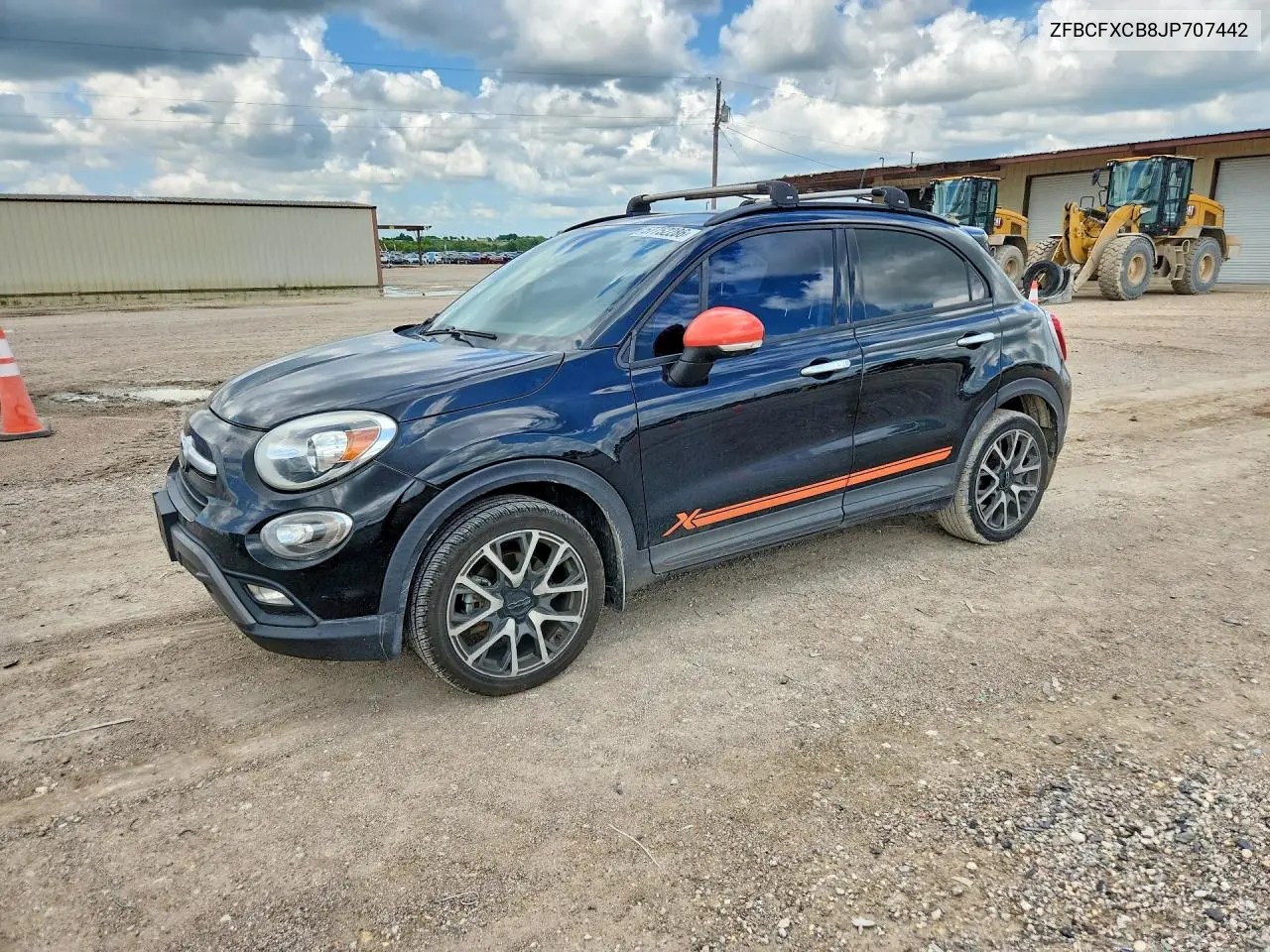 2018 Fiat 500X Trekking VIN: ZFBCFXCB8JP707442 Lot: 57752286
