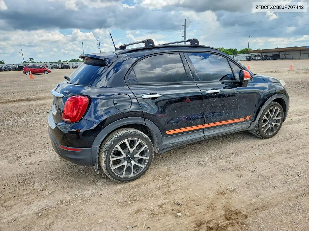 2018 Fiat 500X Trekking VIN: ZFBCFXCB8JP707442 Lot: 57752286