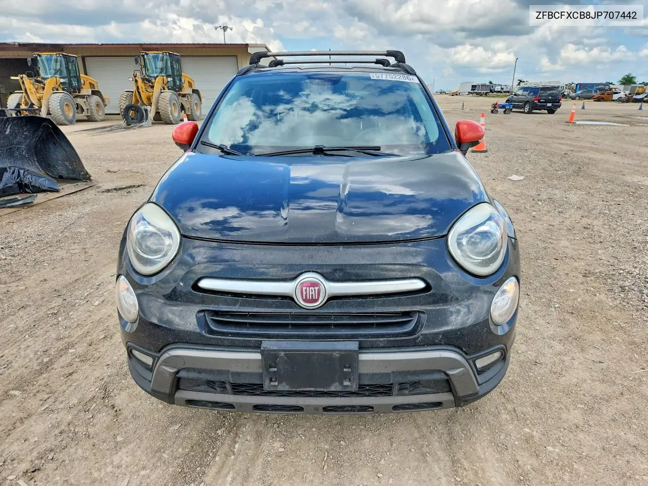 2018 Fiat 500X Trekking VIN: ZFBCFXCB8JP707442 Lot: 57752286