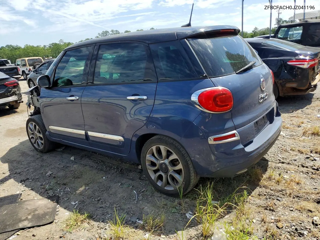 2018 Fiat 500L Lounge VIN: ZFBCFACH0JZ041196 Lot: 59550326