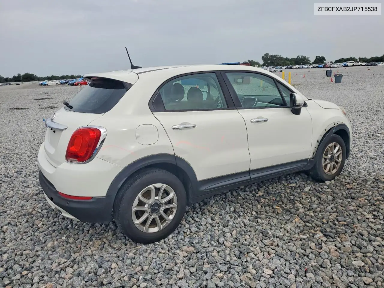 2018 Fiat 500X Pop VIN: ZFBCFXAB2JP715538 Lot: 60038296