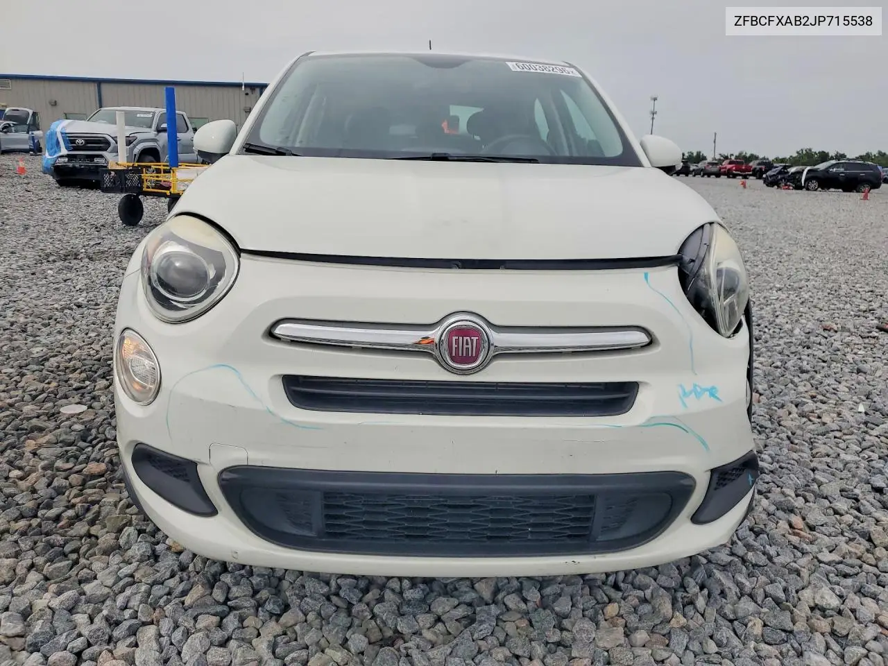 2018 Fiat 500X Pop VIN: ZFBCFXAB2JP715538 Lot: 60038296