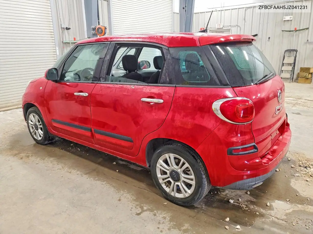 2018 Fiat 500L Pop VIN: ZFBCFAAH5JZ041231 Lot: 61754536
