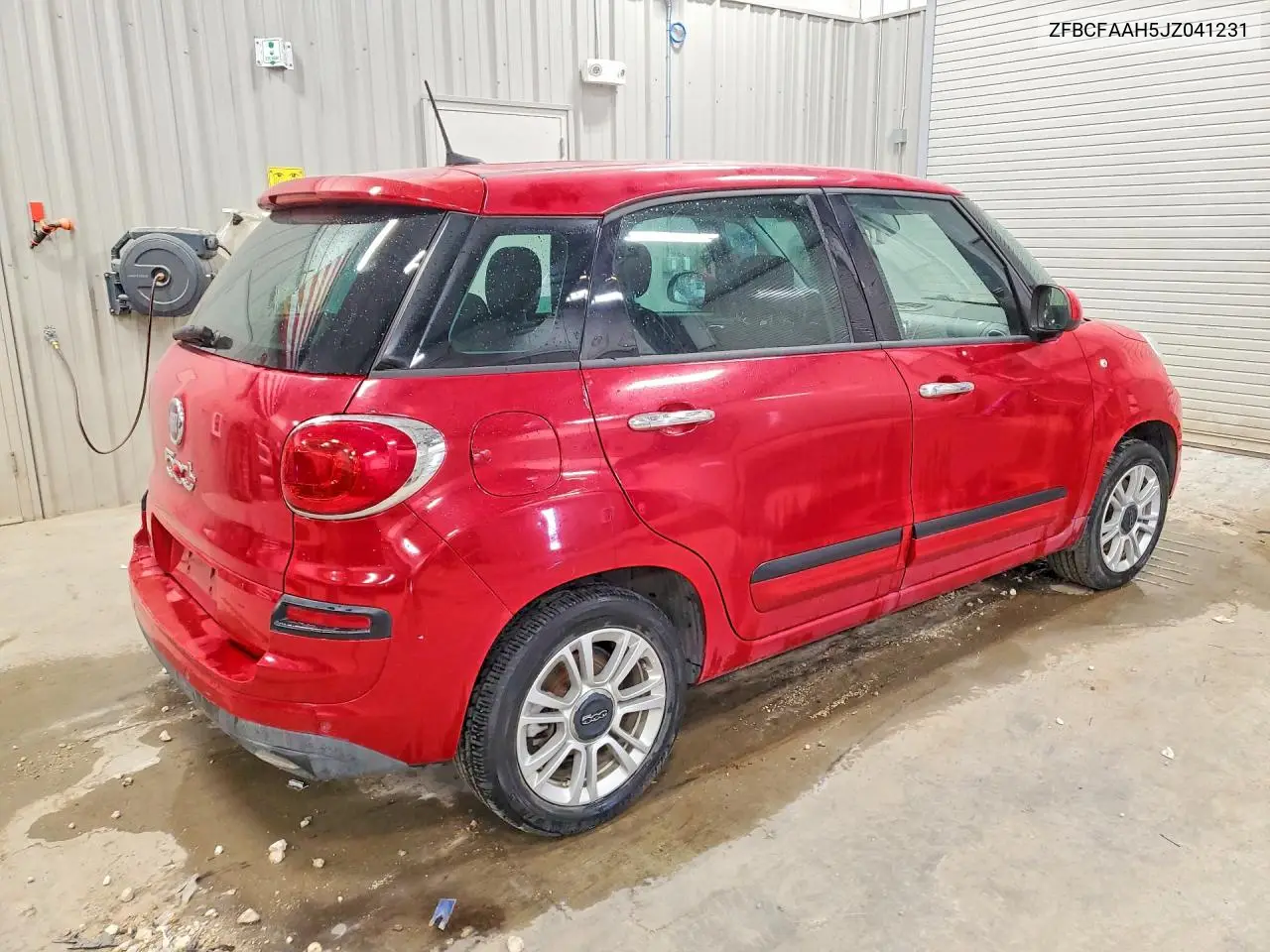 2018 Fiat 500L Pop VIN: ZFBCFAAH5JZ041231 Lot: 61754536