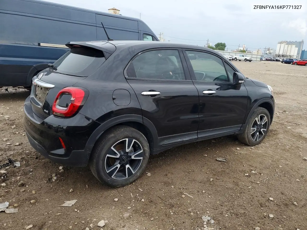 2019 Fiat 500X VIN: ZFBNFYA16KP771327 Lot: 57943026