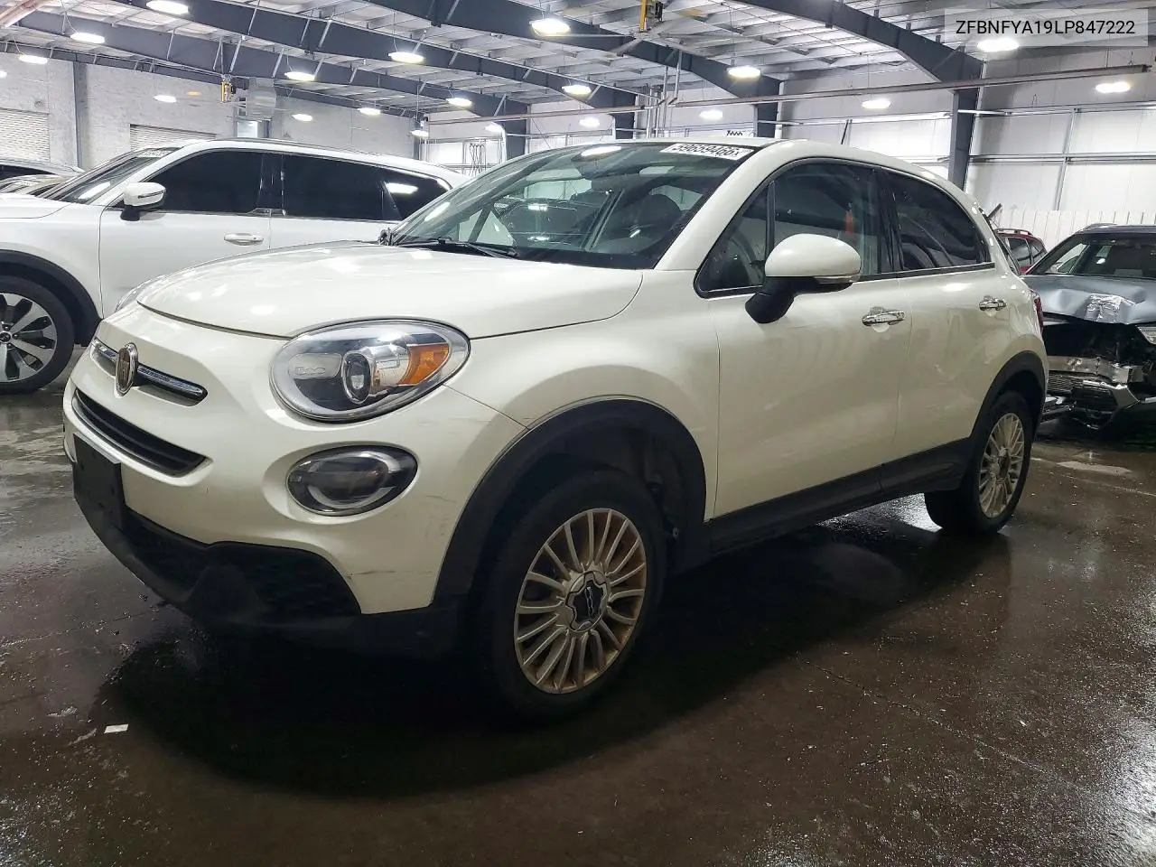 2020 Fiat 500X Pop VIN: ZFBNFYA19LP847222 Lot: 59659466
