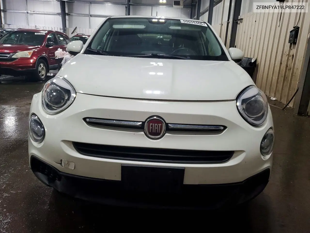2020 Fiat 500X Pop VIN: ZFBNFYA19LP847222 Lot: 59659466