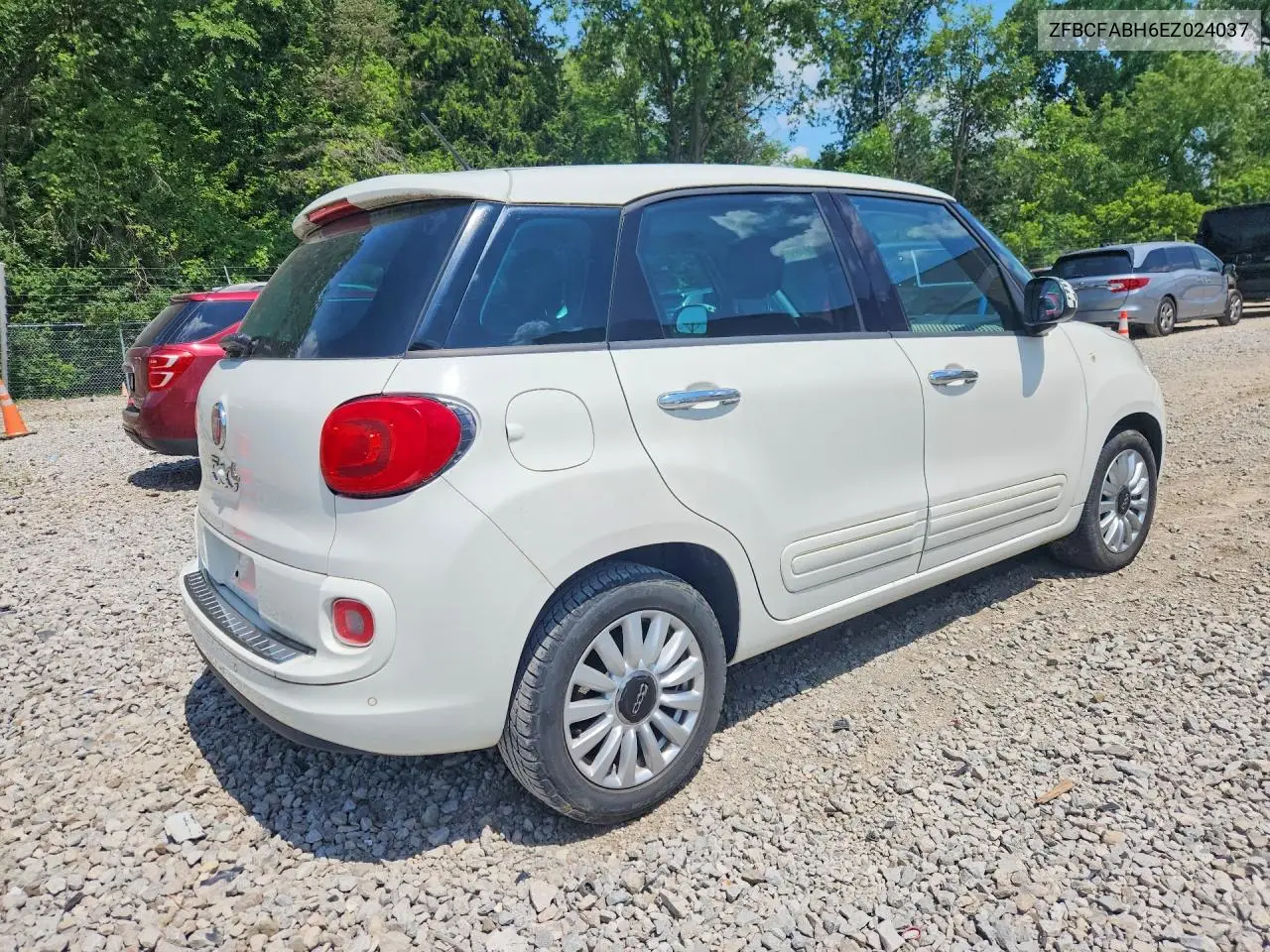 2014 Fiat 500L Easy VIN: ZFBCFABH6EZ024037 Lot: 60978966