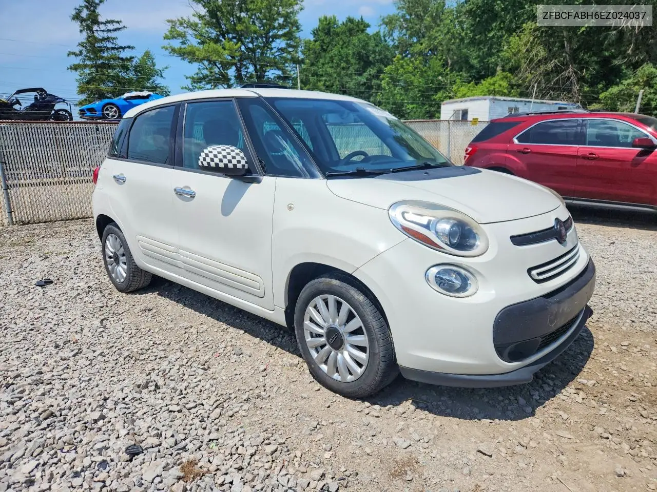 2014 Fiat 500L Easy VIN: ZFBCFABH6EZ024037 Lot: 60978966