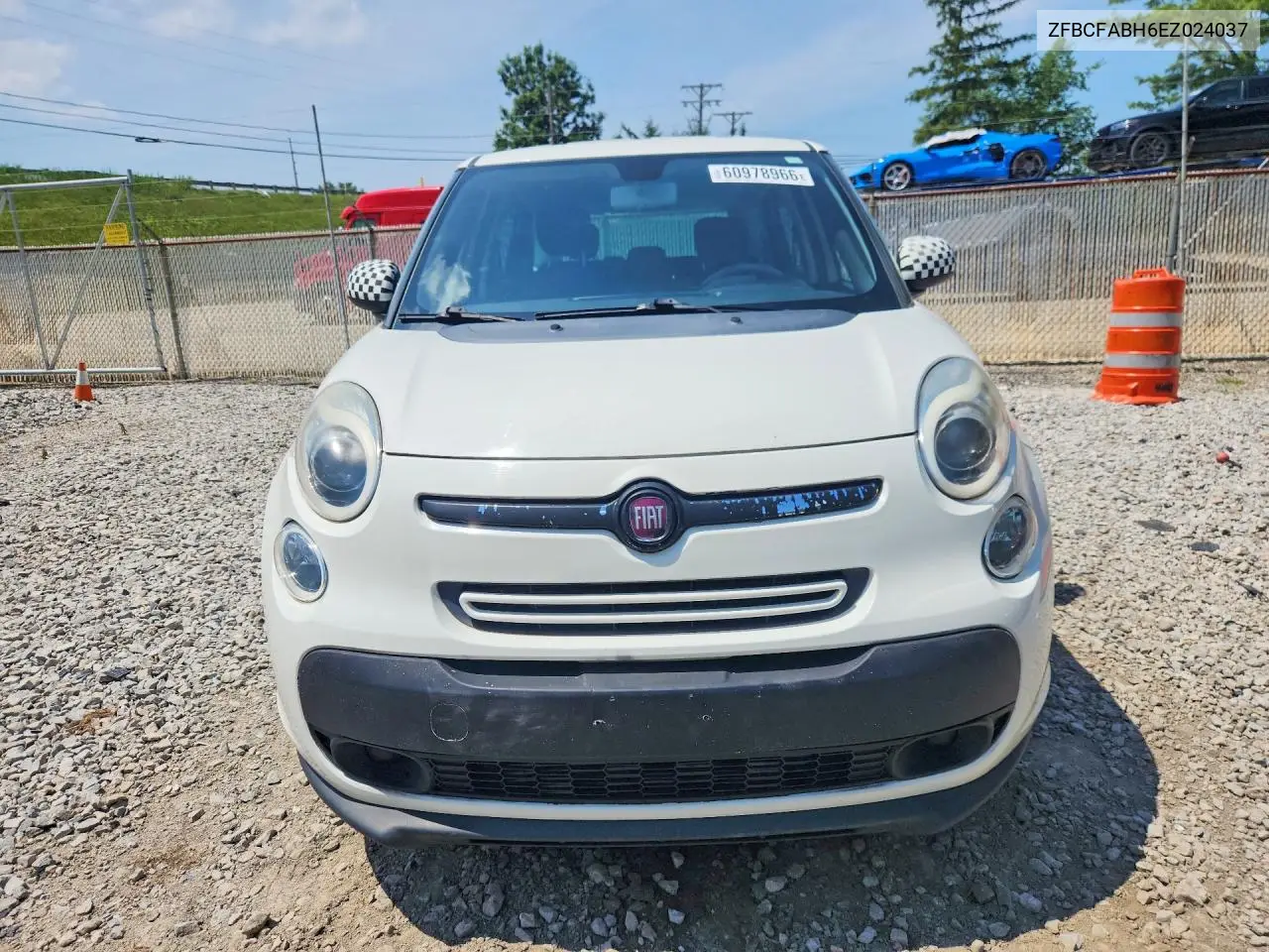 2014 Fiat 500L Easy VIN: ZFBCFABH6EZ024037 Lot: 60978966