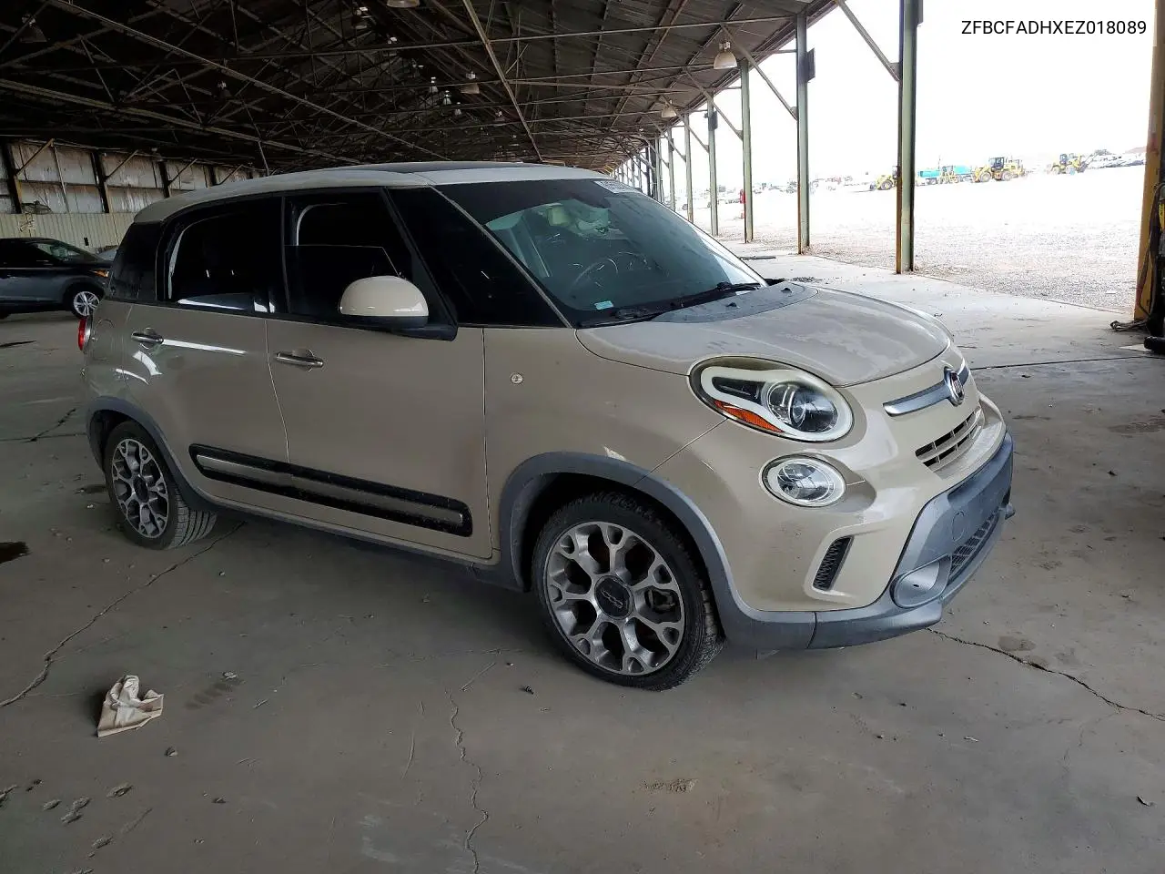 2014 Fiat 500L Trekking VIN: ZFBCFADHXEZ018089 Lot: 61553386