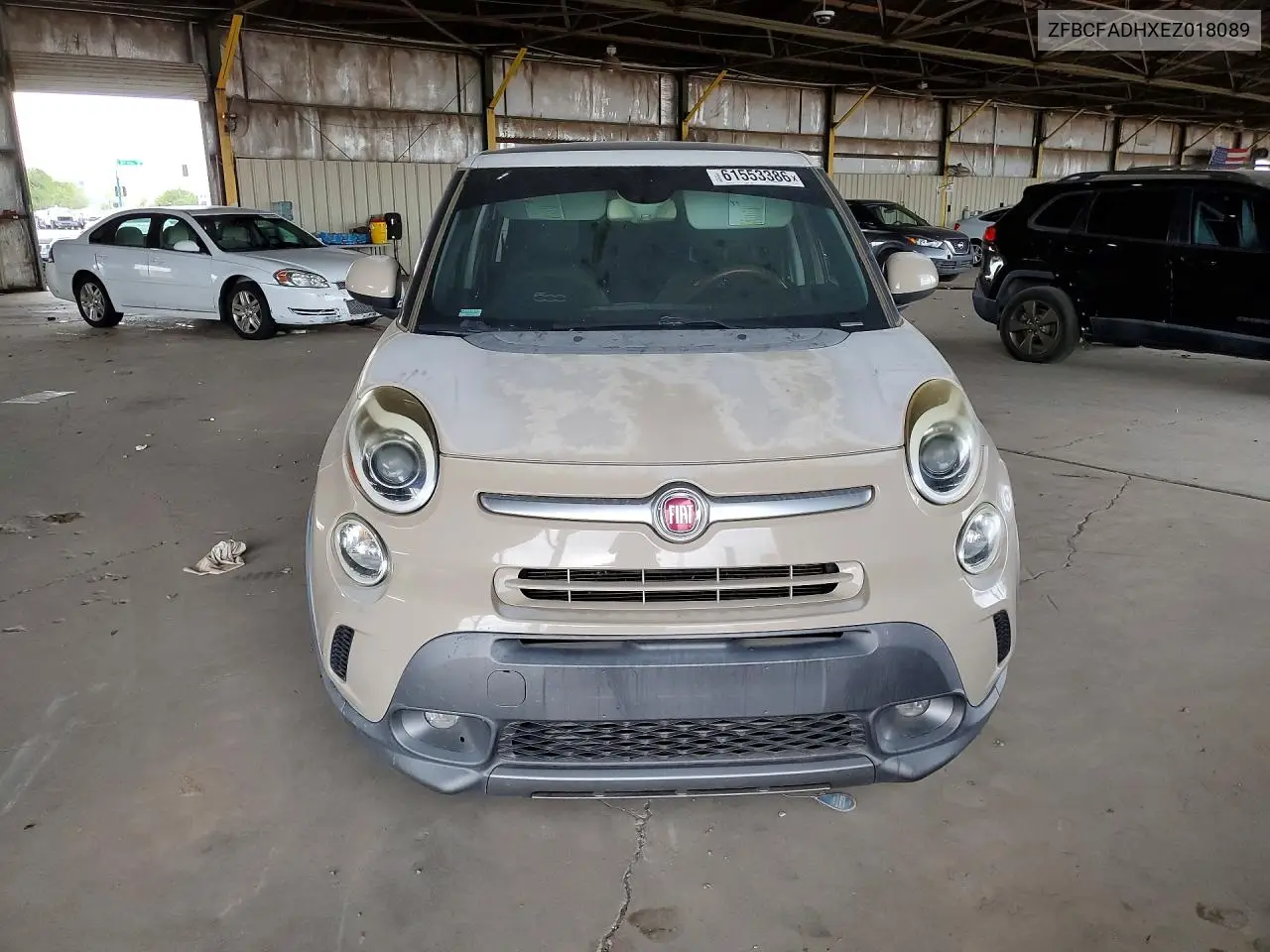 2014 Fiat 500L Trekking VIN: ZFBCFADHXEZ018089 Lot: 61553386