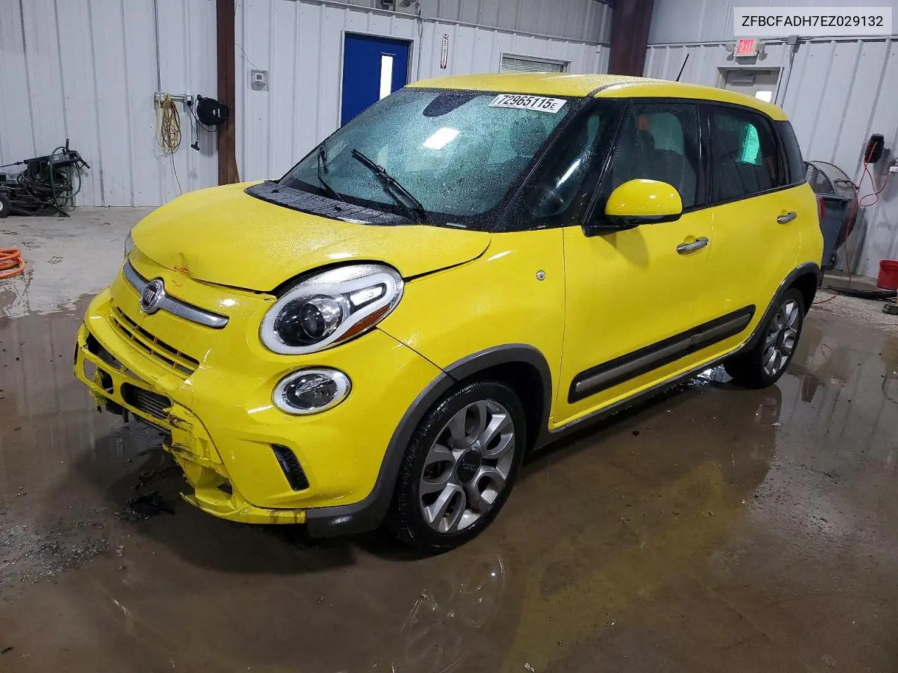 2014 Fiat 500L Trekking VIN: ZFBCFADH7EZ029132 Lot: 72965115