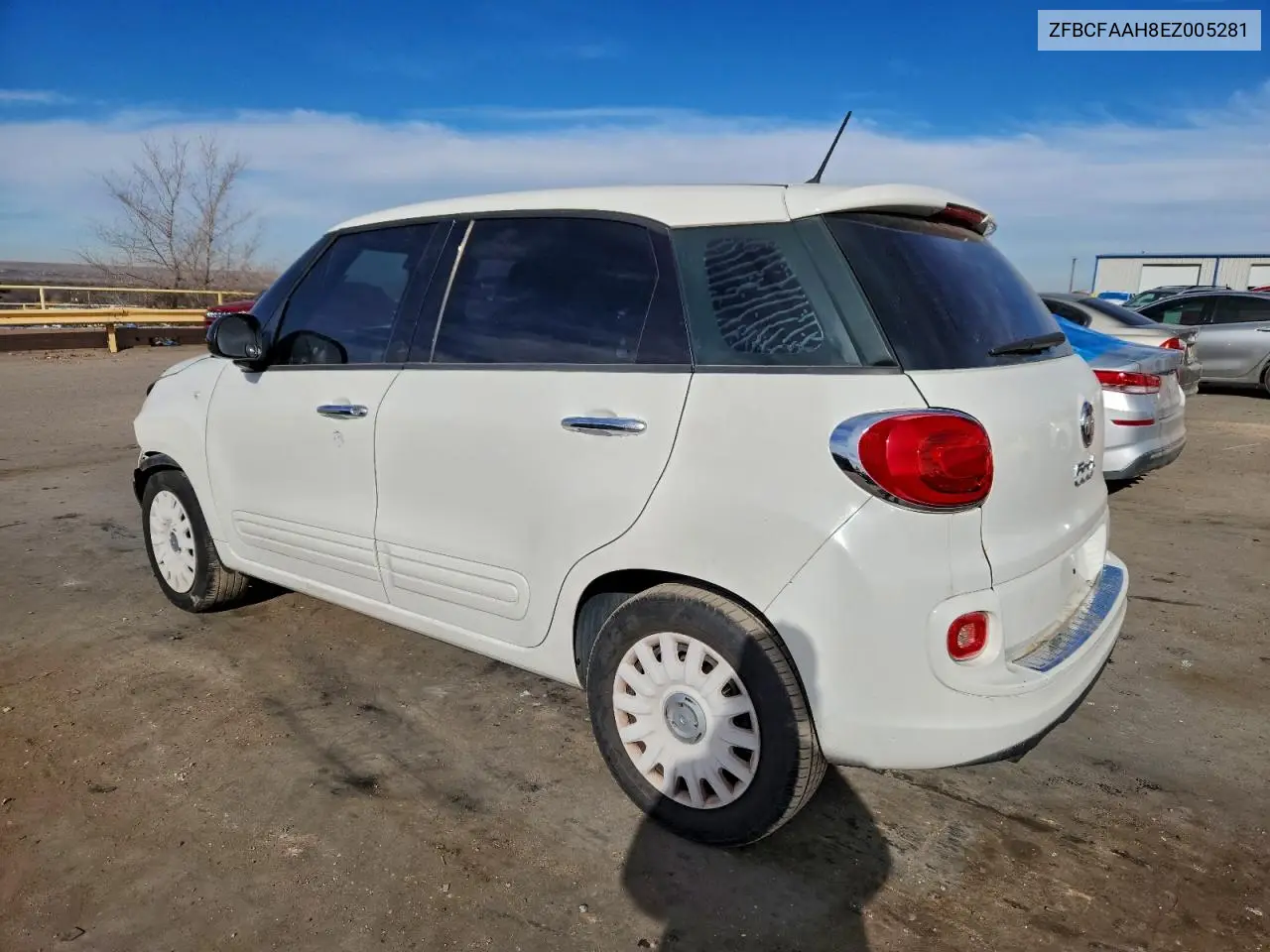 2014 Fiat 500L Pop VIN: ZFBCFAAH8EZ005281 Lot: 97035715
