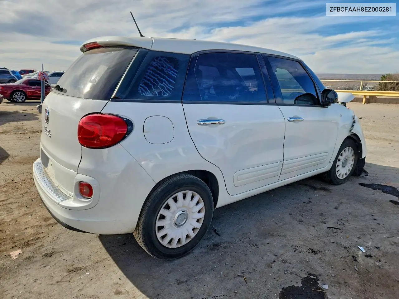 2014 Fiat 500L Pop VIN: ZFBCFAAH8EZ005281 Lot: 97035715