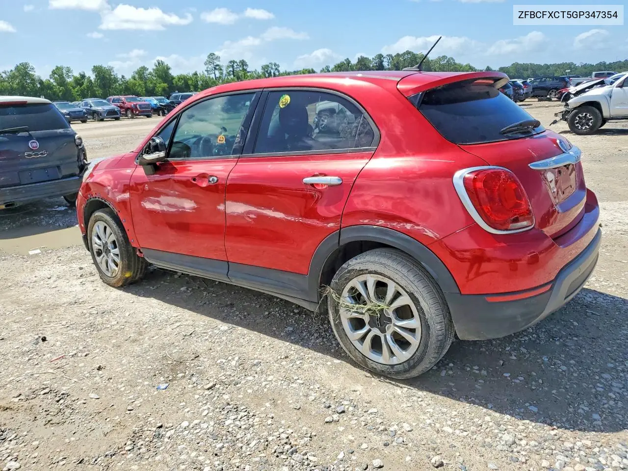 2016 Fiat 500X Trekking VIN: ZFBCFXCT5GP347354 Lot: 56950296