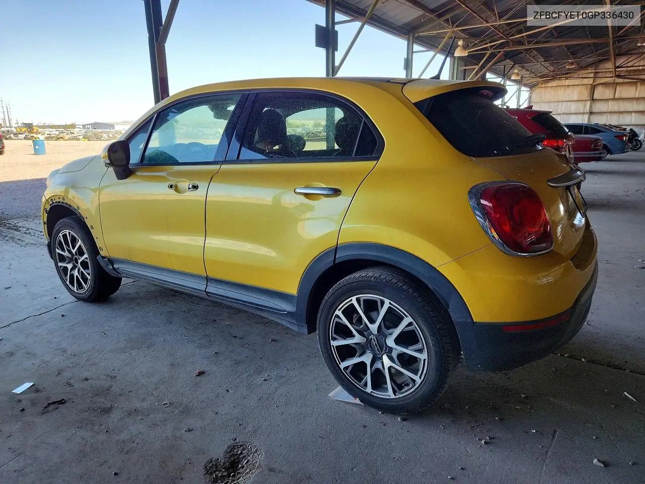 2016 Fiat 500X Trekking Plus VIN: ZFBCFYET0GP336430 Lot: 60654966