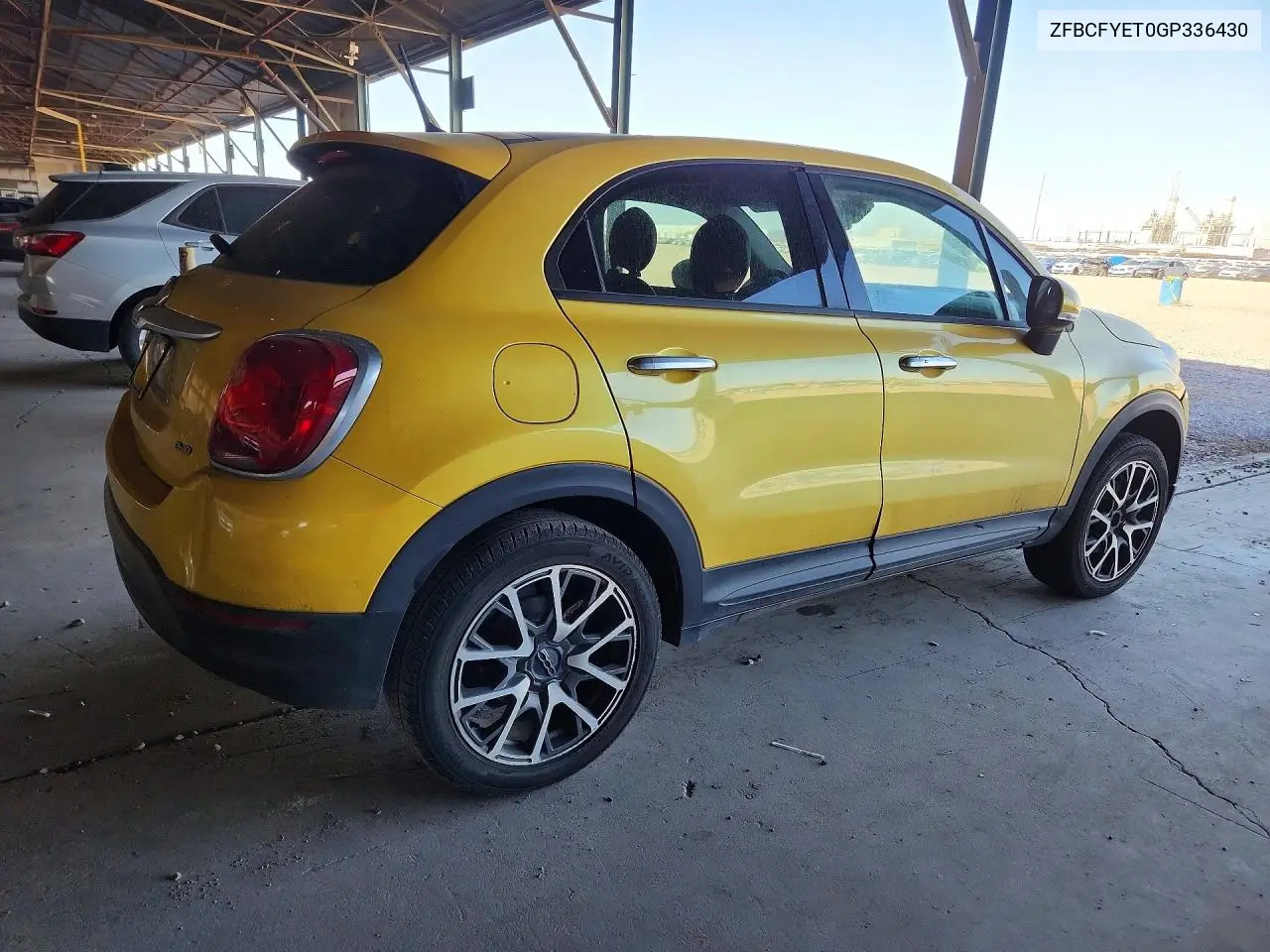 2016 Fiat 500X Trekking Plus VIN: ZFBCFYET0GP336430 Lot: 60654966