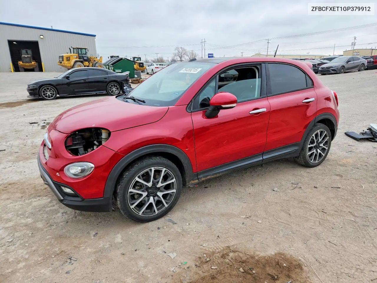 2016 Fiat 500X Trekking Plus VIN: ZFBCFXET1GP379912 Lot: 79455215