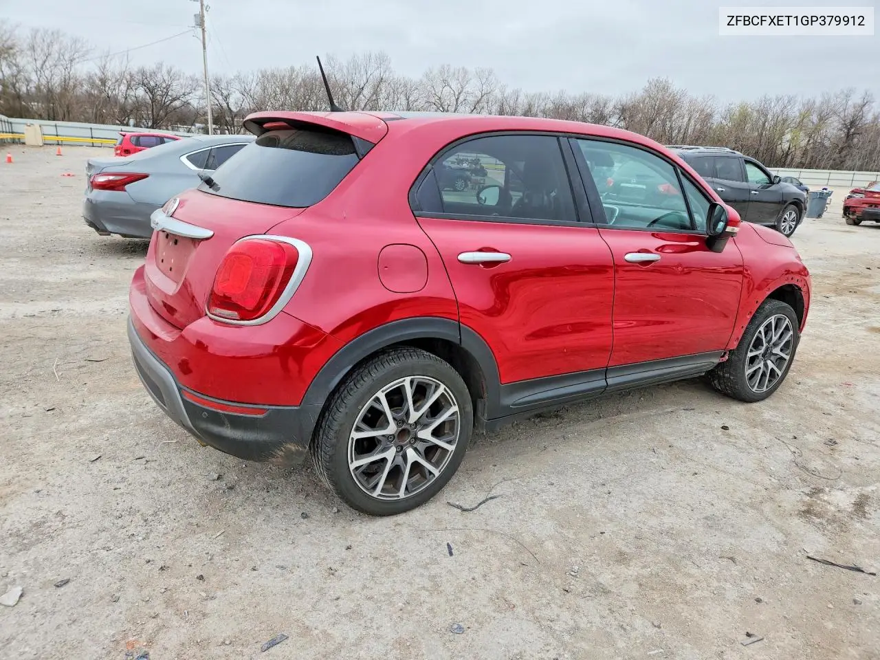 2016 Fiat 500X Trekking Plus VIN: ZFBCFXET1GP379912 Lot: 79455215