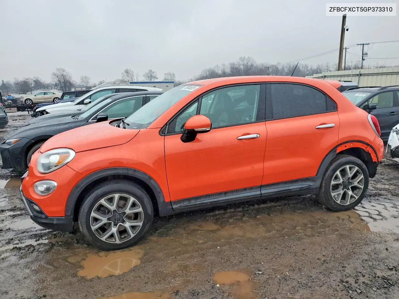 2016 Fiat 500X Trekking VIN: ZFBCFXCT5GP373310 Lot: 79804835