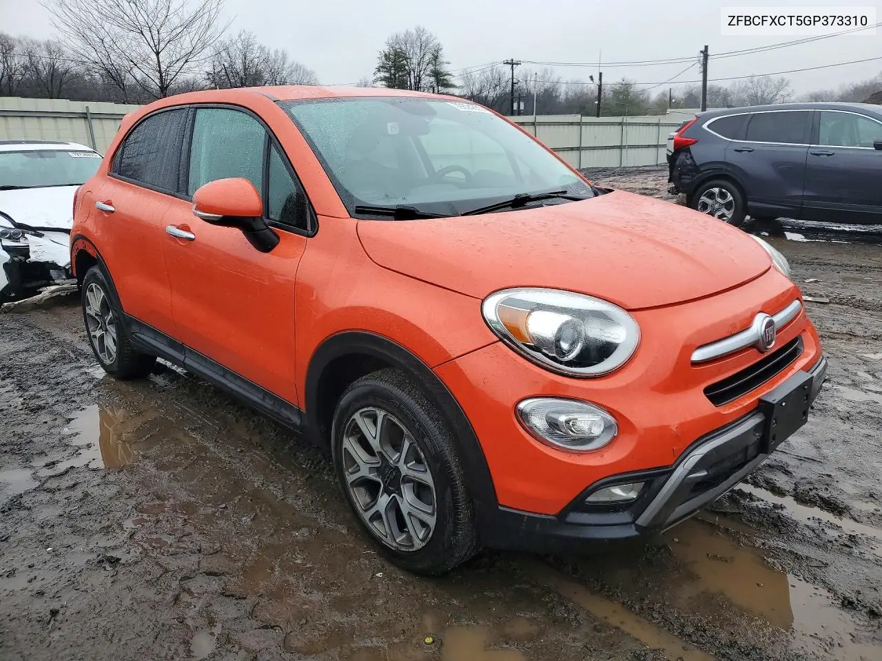 2016 Fiat 500X Trekking VIN: ZFBCFXCT5GP373310 Lot: 79804835