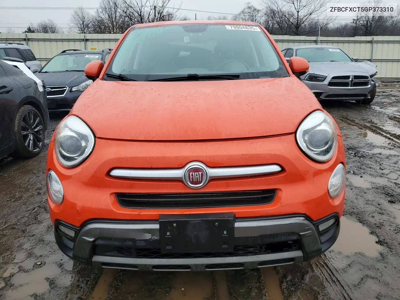 2016 Fiat 500X Trekking VIN: ZFBCFXCT5GP373310 Lot: 79804835