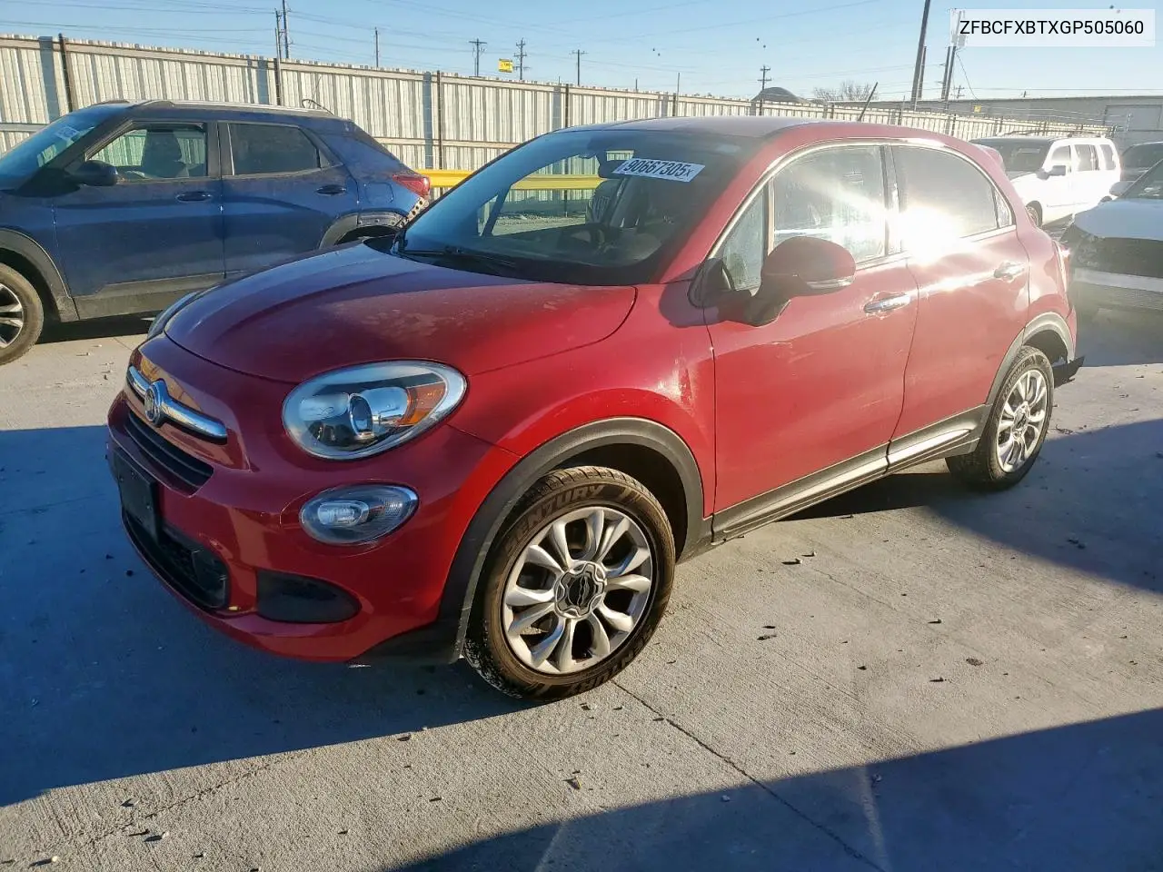 2016 Fiat 500X Easy VIN: ZFBCFXBTXGP505060 Lot: 90667305