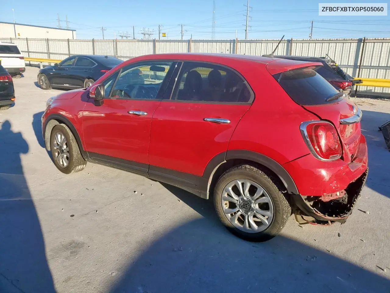 2016 Fiat 500X Easy VIN: ZFBCFXBTXGP505060 Lot: 90667305