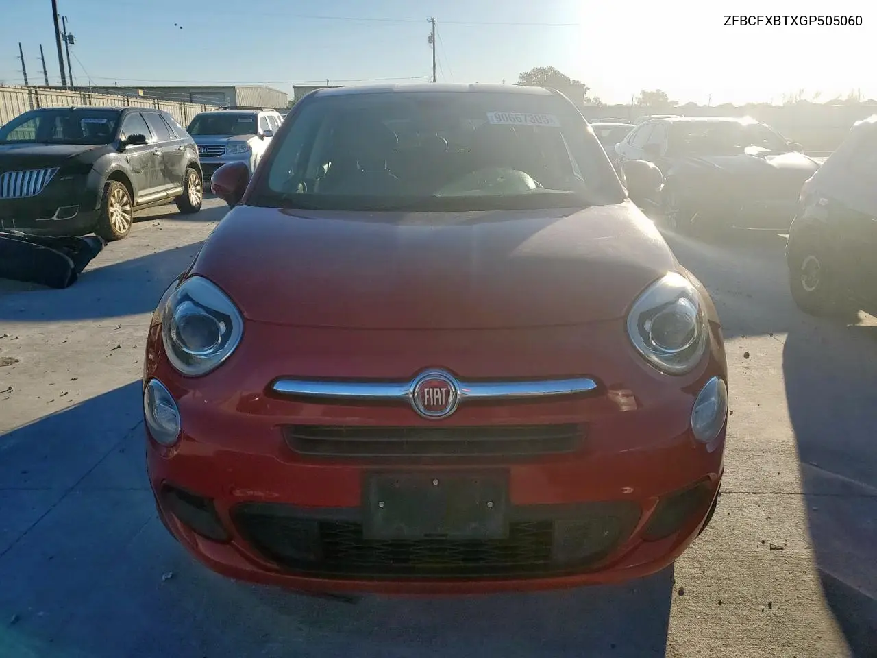 2016 Fiat 500X Easy VIN: ZFBCFXBTXGP505060 Lot: 90667305