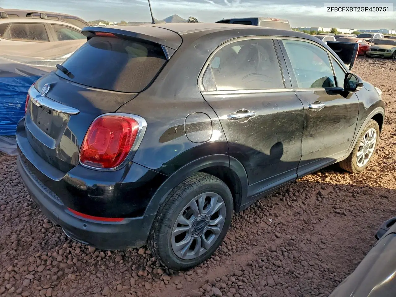 ZFBCFXBT2GP450751 2016 Fiat 500X Easy