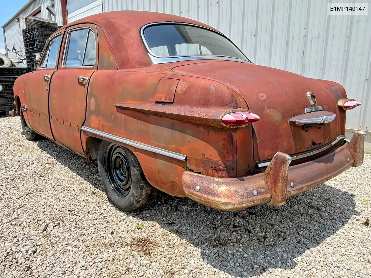 1951 Ford Custom 4Door VIN: B1MP140147 Lot: 55955516