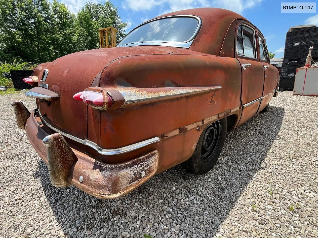 1951 Ford Custom 4Door VIN: B1MP140147 Lot: 55955516