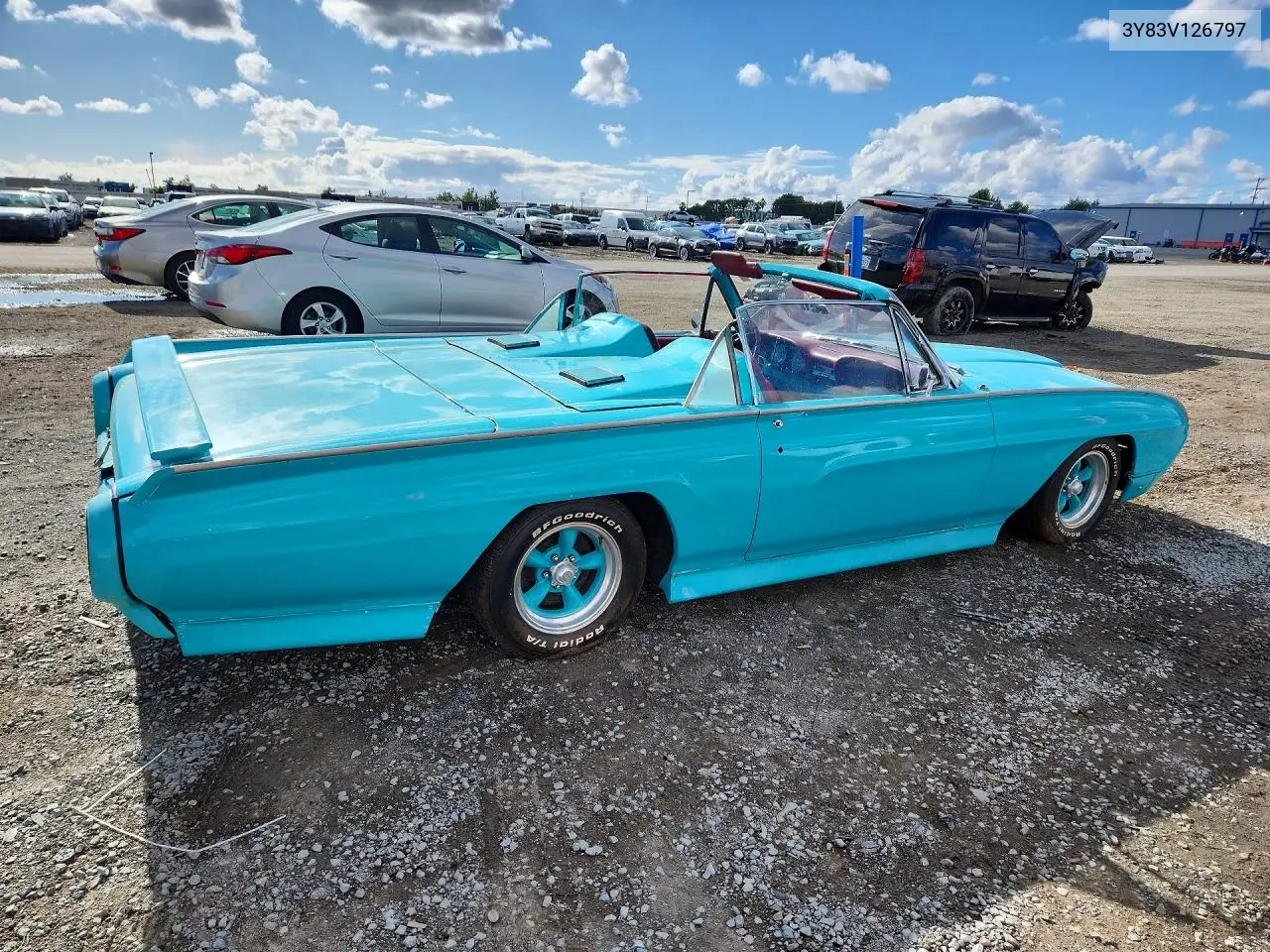 1963 Ford Thunderbird VIN: 3Y83V126797 Lot: 51141726