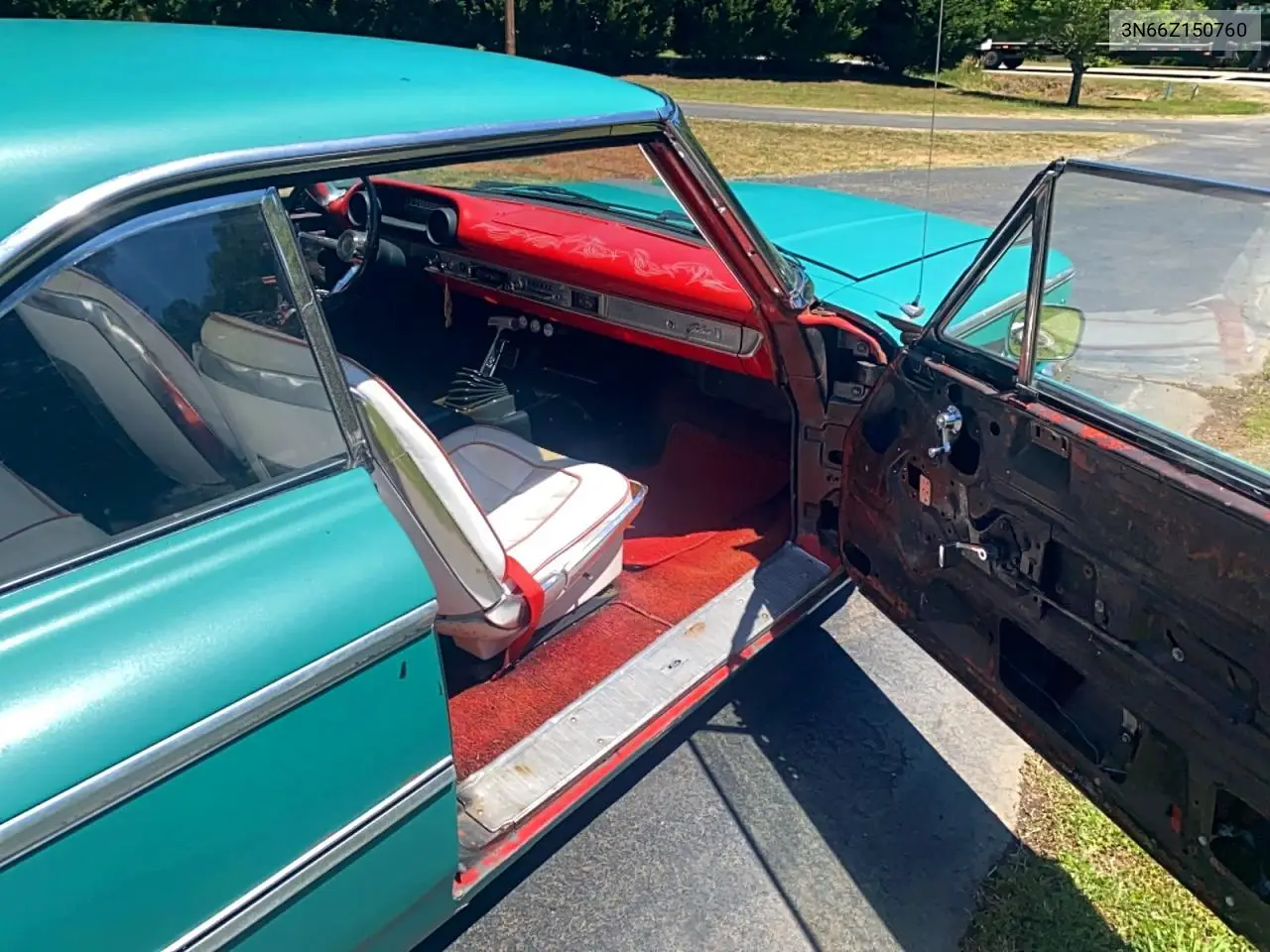 1963 Ford Galaxie 500 Xl VIN: 3N66Z150760 Lot: 52601626