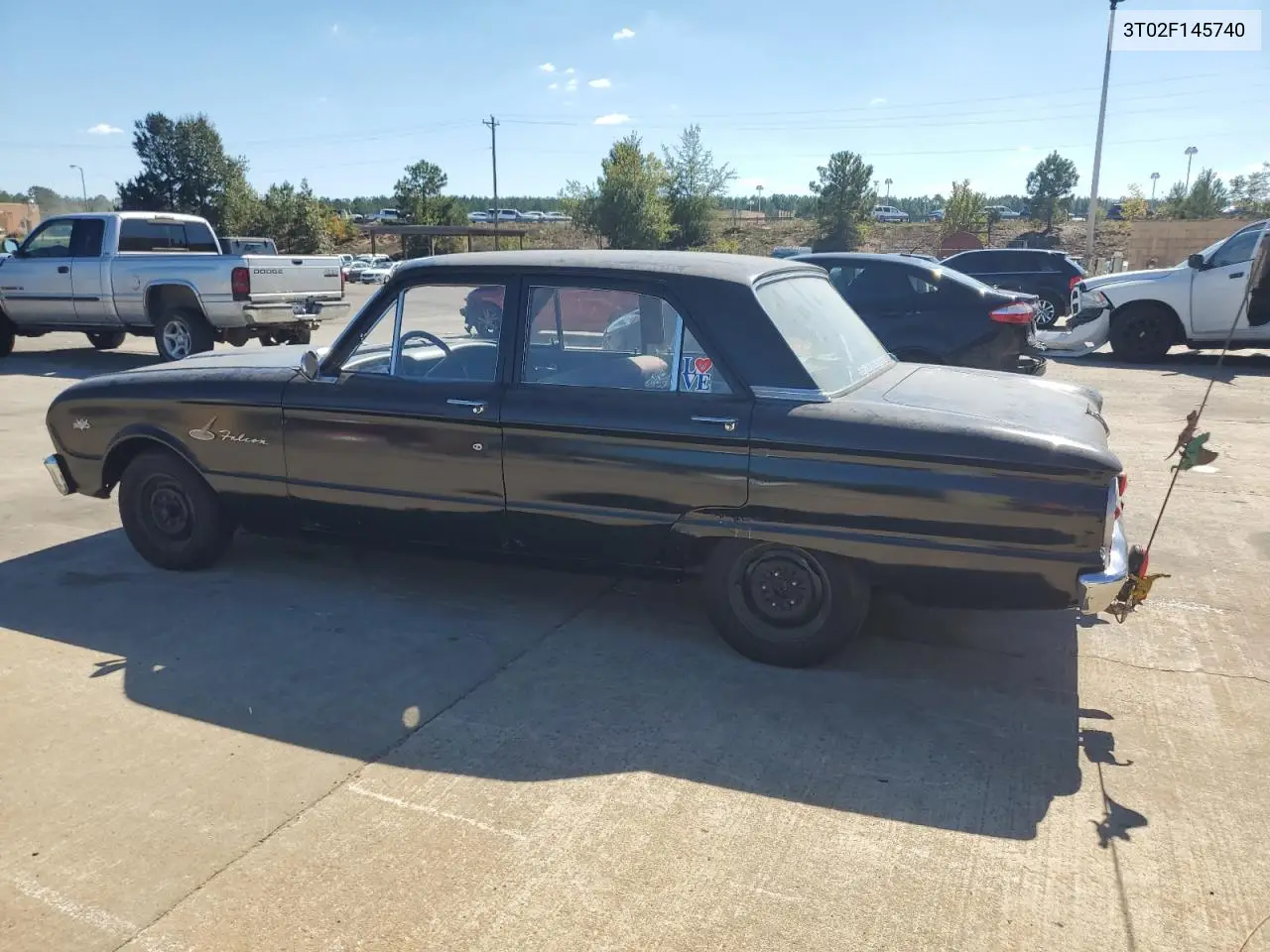 1963 Ford Falcon VIN: 3T02F145740 Lot: 86786335