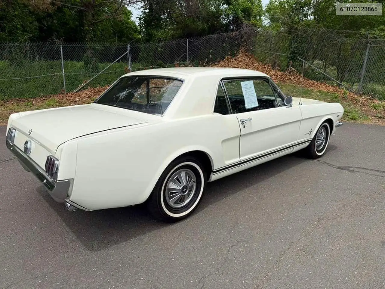 1966 Ford Mustang VIN: 6T07C123865 Lot: 55461876