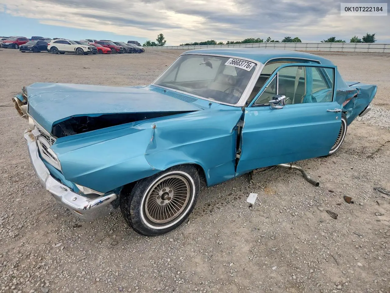 1970 Ford Falcon VIN: 0K10T222184 Lot: 56683776