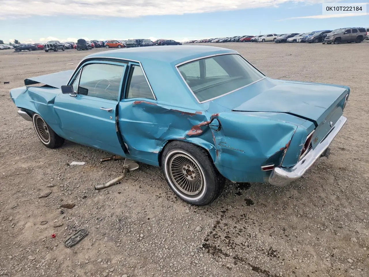 1970 Ford Falcon VIN: 0K10T222184 Lot: 56683776