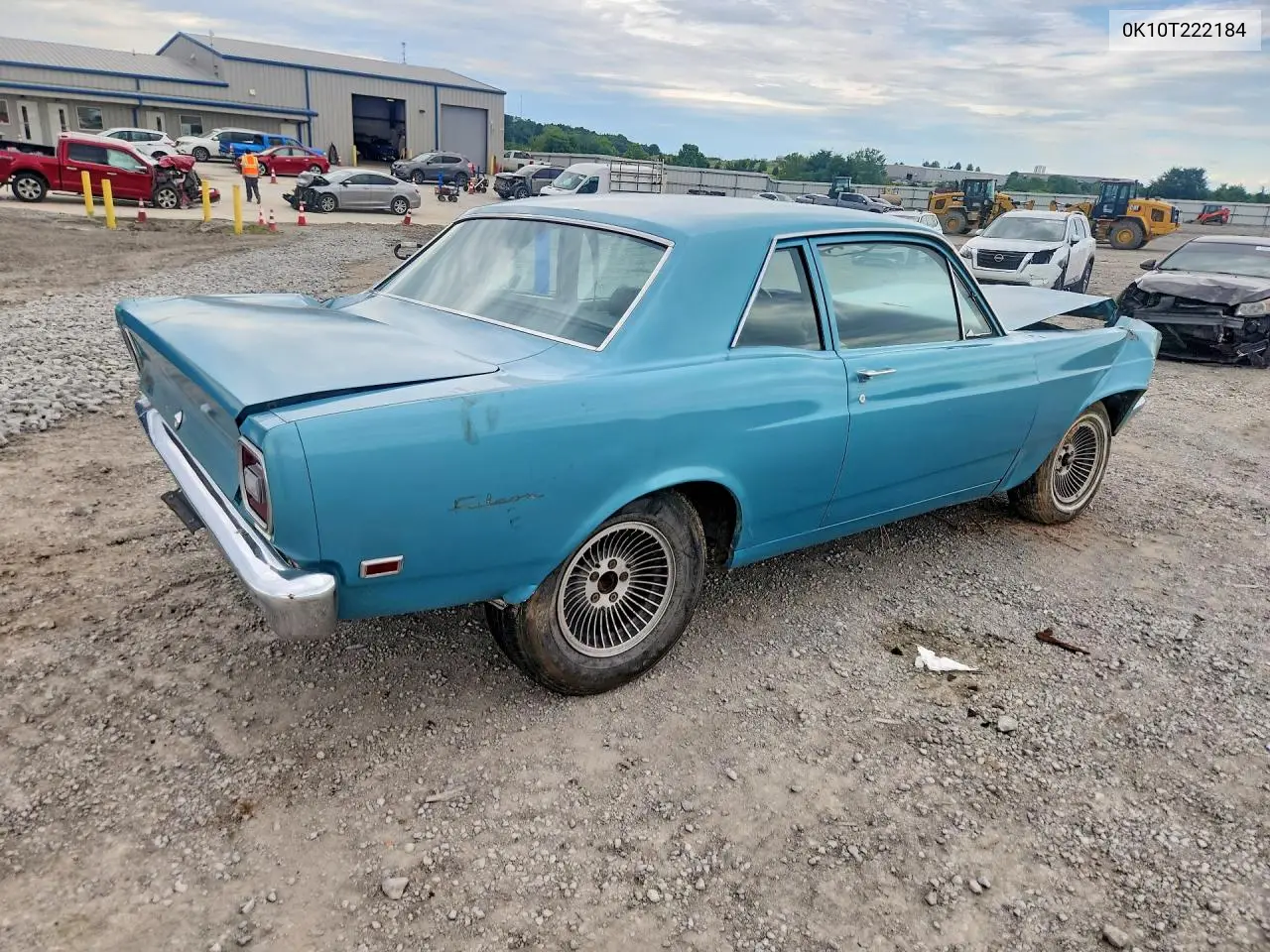 1970 Ford Falcon VIN: 0K10T222184 Lot: 56683776